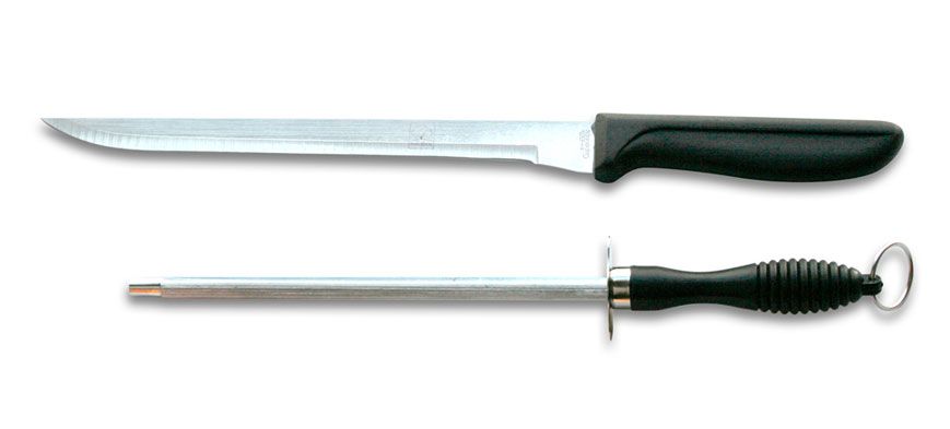 Afilar cuchillo jamon