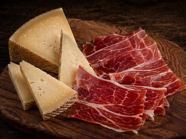 Quesos que combinan con el jamón ibérico